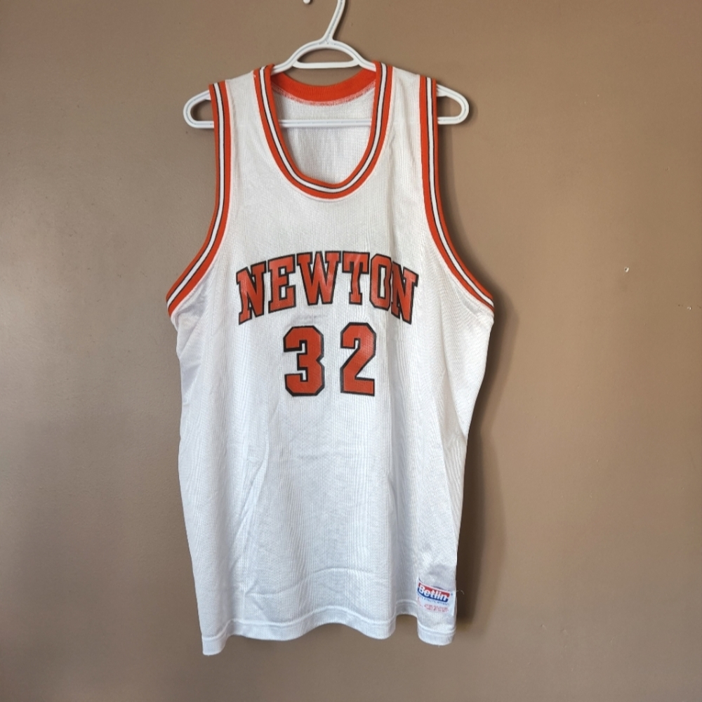 Vintage Newton College Basketball Jersey